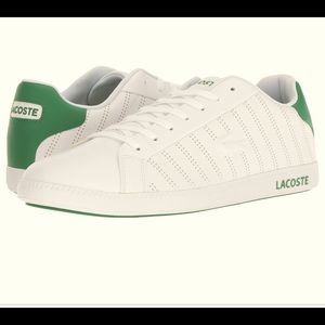 LACOSTE Graduate 318 1 Men white/ green color 37.5